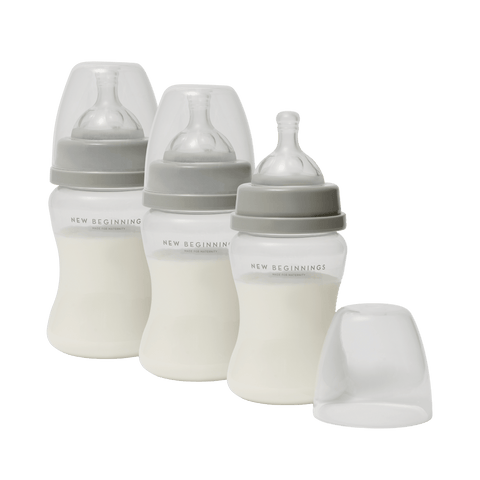 180ml Feeding Bottle 3pk