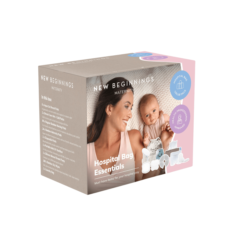 Mama & Wish Postpartum Essentials Kit for Mom -Post Partum Care Kit for  Labor and Delivery